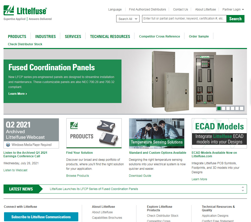 Littelfuse 產品總覽